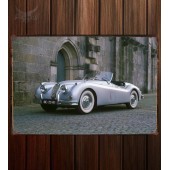 Металлическая табличка Jaguar XK140 Roadster